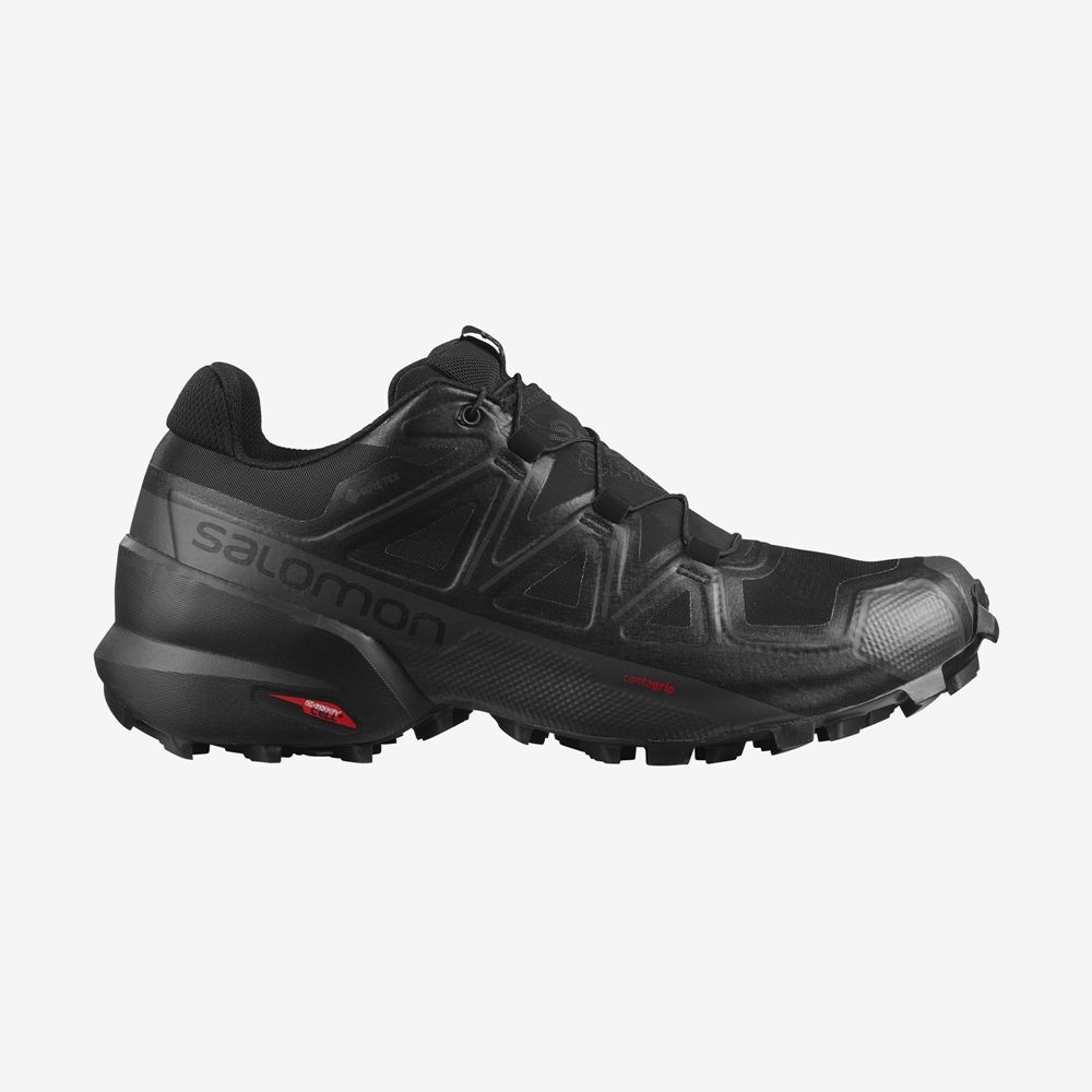 Buty Do Biegania W Terenie Męskie Salomon SPEEDCROSS 5 GORE-TEX - Czarne - Polska (761-PUMAXL)